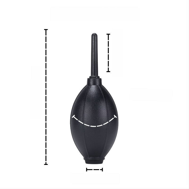 Устройство за почистване с въздушно духане — Anshier, силиконов, високоеластичен, мек силиконов връх; не уврежда лещи; подходящо за клавиатури, камери и очила