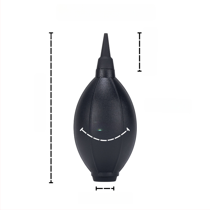 Устройство за почистване с въздушно духане — Anshier, силиконов, високоеластичен, мек силиконов връх; не уврежда лещи; подходящо за клавиатури, камери и очила