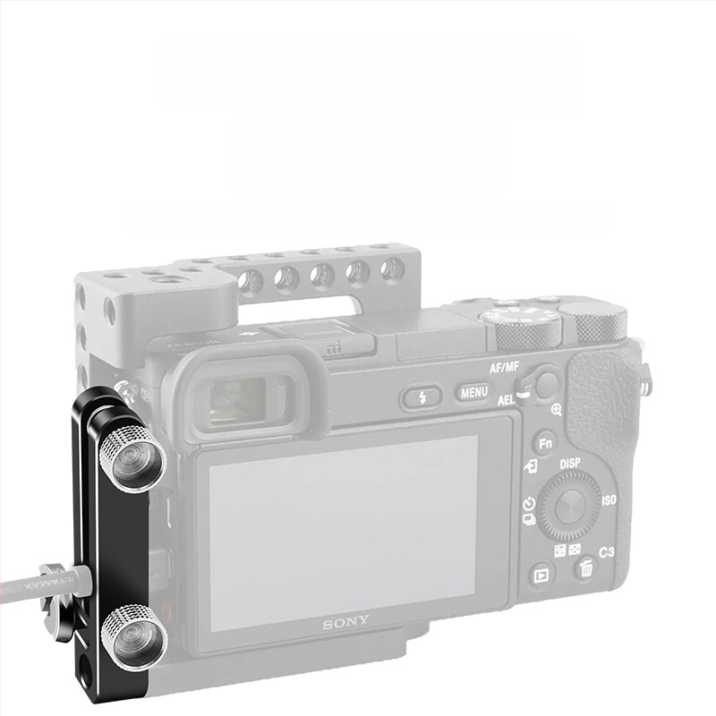 SLR kamera és HDMI kábelklipsz készlet, alumínium ötvözet, modell 8018, 30 g