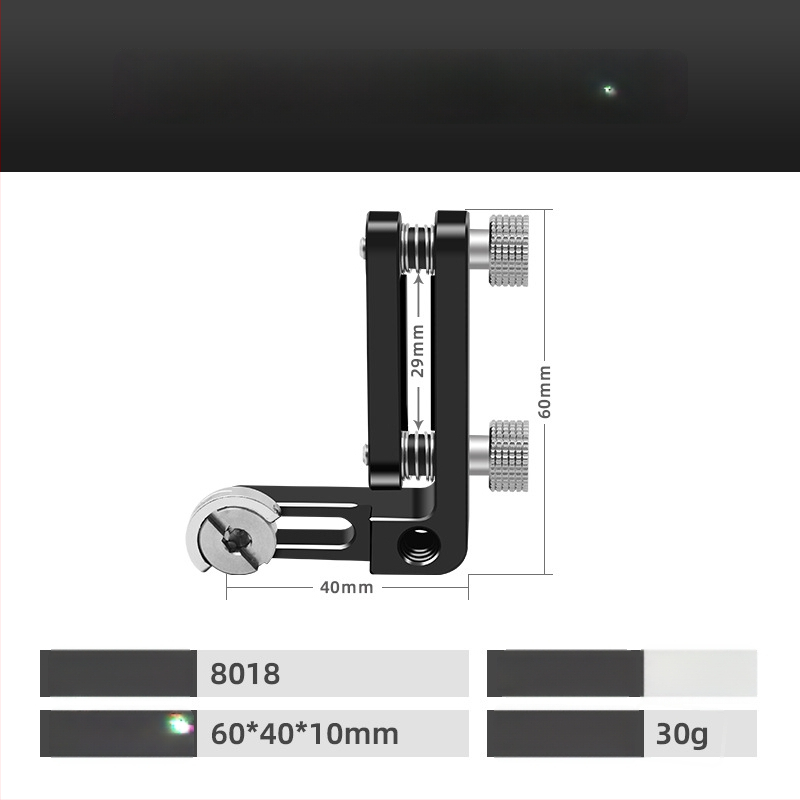 SLR kamera és HDMI kábelklipsz készlet, alumínium ötvözet, modell 8018, 30 g