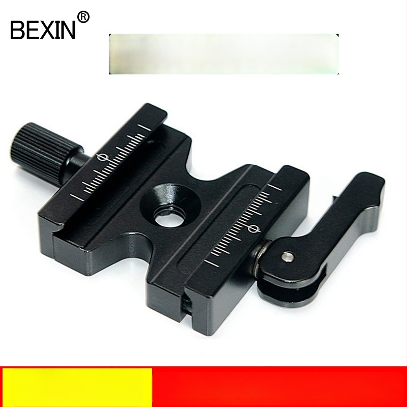 Kétzáras rögzítő ülés fényképezőgép állványhoz – alumíniumötvözet, 50×38 mm, 2–5 kg