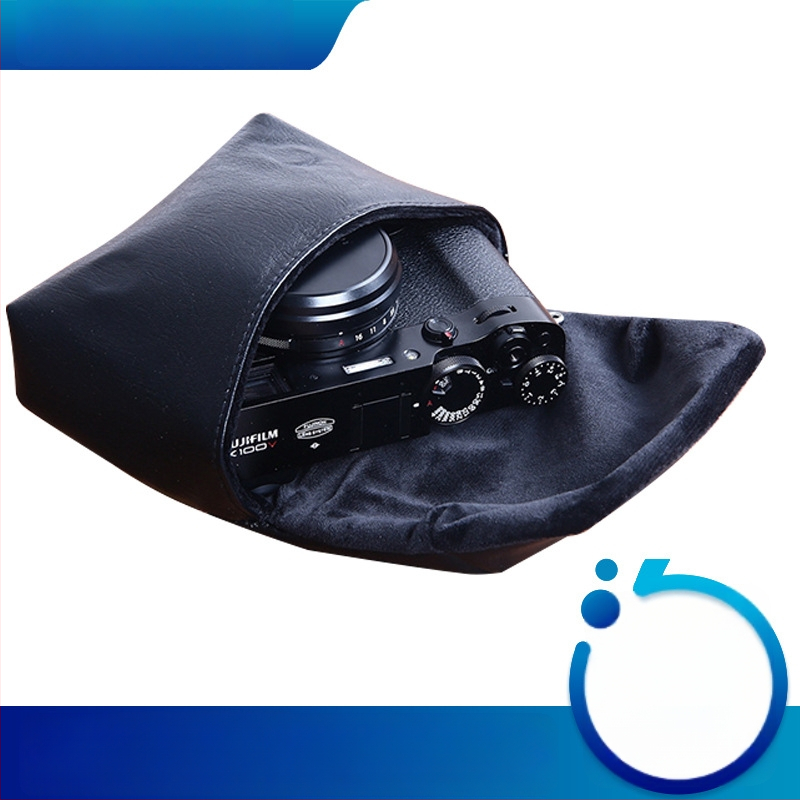 BBK-M12L KAMERA TÁSKA — PU anyag, kompatibil Fuji X100V/X100S/X100F és Canon G7XIII