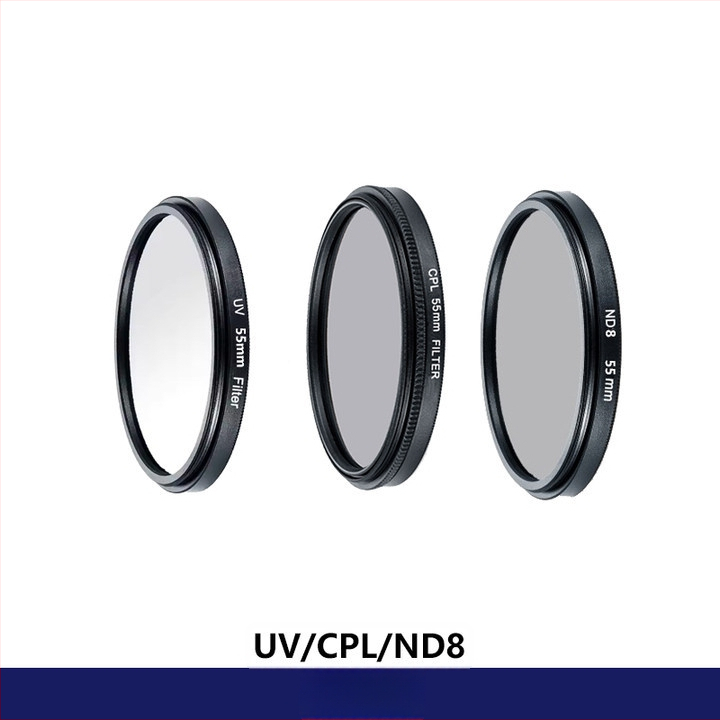 SLR fényképezőgéphez való filter készlet – 4 az 1-ben CPL ND8 UV, többszörös bevonattal