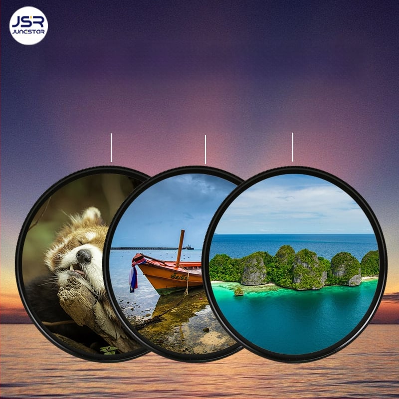 SLR fényképezőgéphez való filter készlet – 4 az 1-ben CPL ND8 UV, többszörös bevonattal