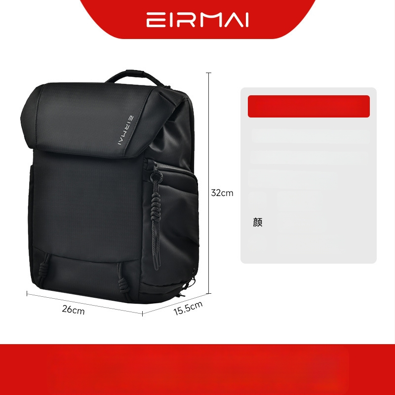 Fényképezőgép hátizsák 10L, könnyű, univerzális utazáshoz, permetálló anyag beépített esővédővel; 1 fényképezőgép, 2 tükör, 1 akciókamera, 1 vaku; poliészter