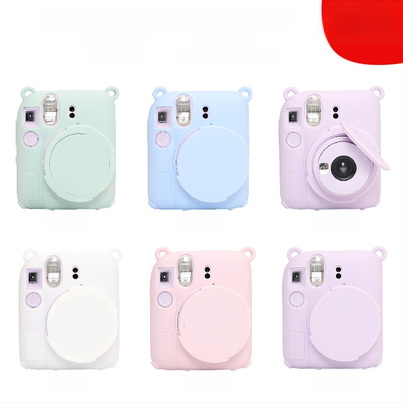 Polaroid Mini 12 szilikontok, kopásálló és vágásálló, clutch-stílusú