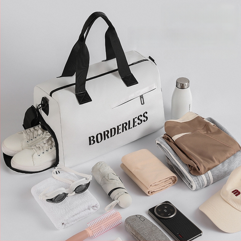 Spordikott kuiv–märg eraldamisega, jalanõude osakond, hingav, veekindel, ultra-kerge (20–35 L; PU materjal)