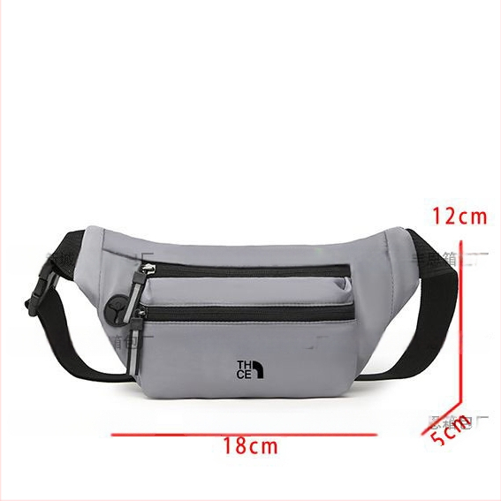 Japán-stílusú kompakt crossbody táska mindennapi használatra, vízálló anyag, cipzáras zárás, poliészter bélés, 2025 tavaszi kiadás