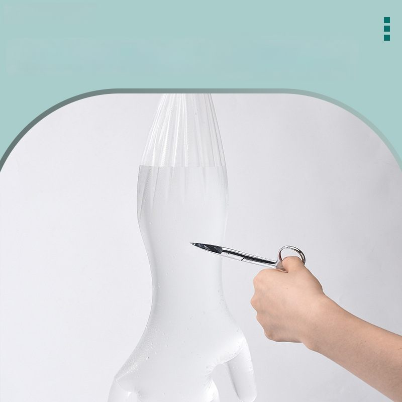 Еднократни удължени CPE ръкавици за съдове, за обработка на храни, водоустойчиви, хранително качество