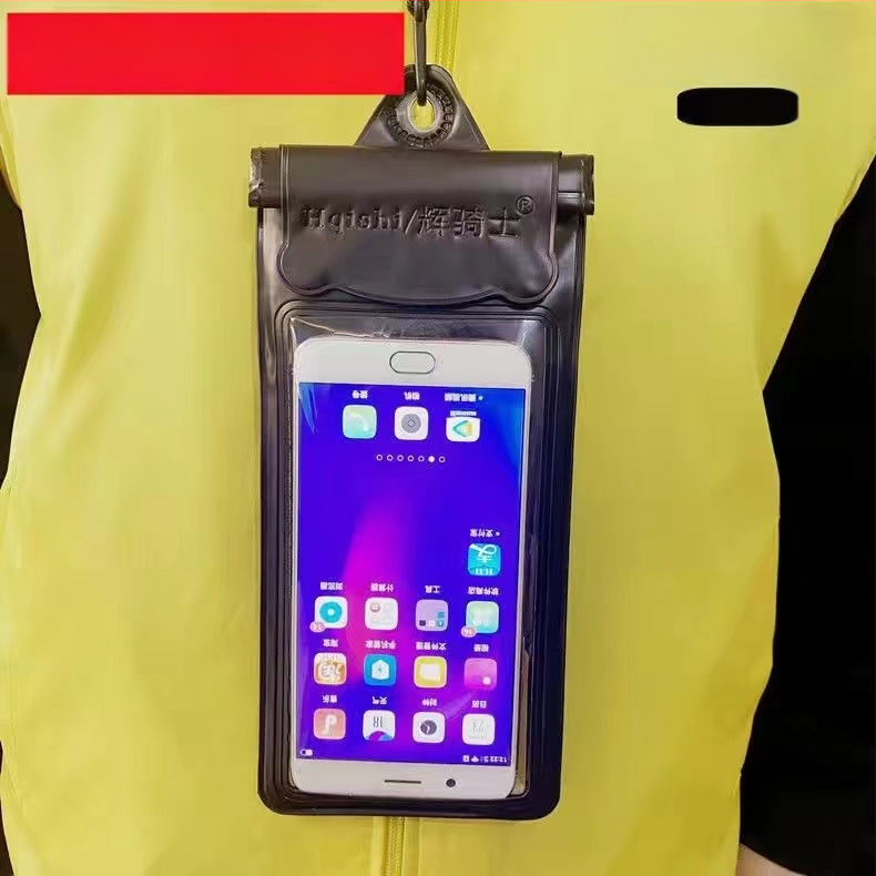 Lovasoknak szánt érintőképernyős vízálló telefontáska – TPU+PVC, Egyszerű stílus, univerzális telefon-kompatibilitás