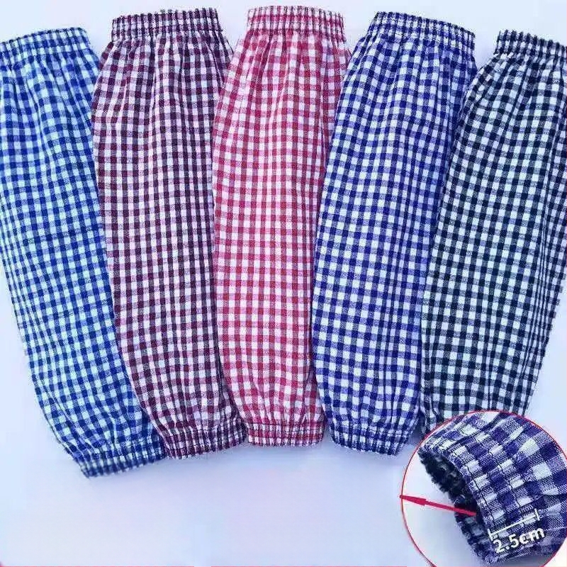 Памучни ръкавни маншети за кухня, удължени, защита от масло и замърсявания, за възрастни