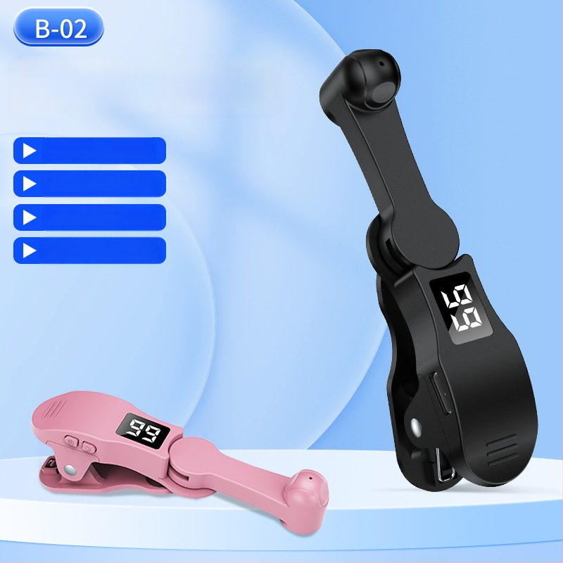 B-02 автоматичен Bluetooth кликер — Bluetooth 4.0, пластмасов корпус, тегло 45 g