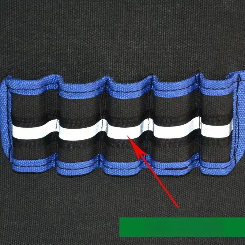 Elektrininko įrankių krepšys per petį – drobė, PU pamušalas, antibakterinis, vyriška pečių krepšys