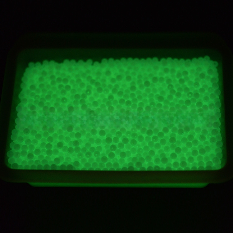 Φωσφορίζουσες χάντρες αλιείας, στρογγυλό σχήμα, πλαστικό υλικό, συσκευασία 1000 τεμάχια