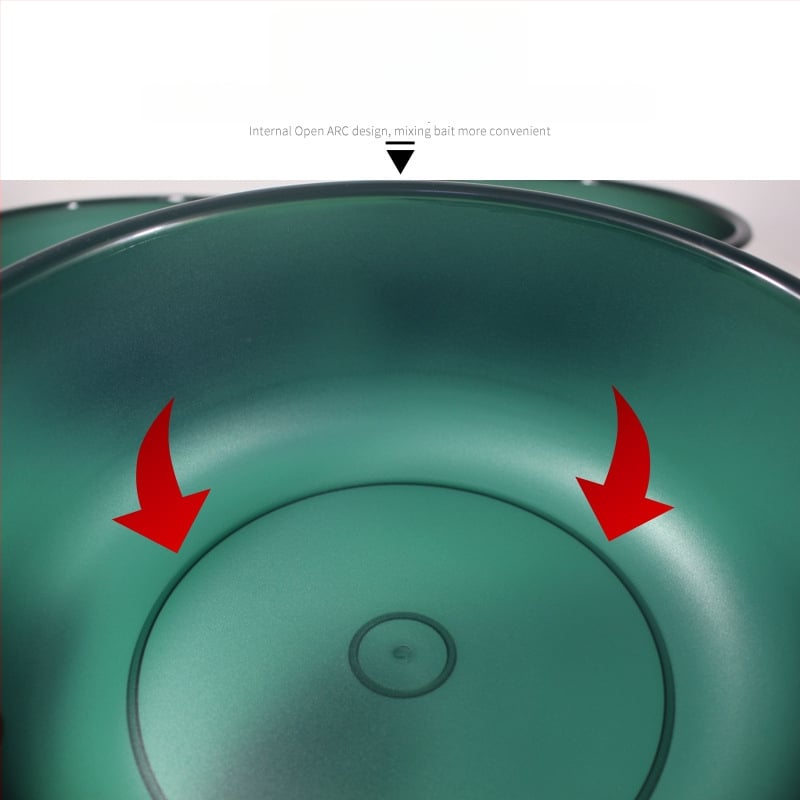 Σετ τριών ταψιών δολώματος, παχύτερο και βαθύτερο σχέδιο, μη κολλάει, PP υλικό.