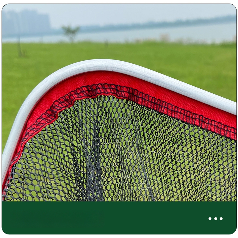 Μικρή τσάντα διχτυού για μικρά ψάρια με τετράγωνο στόμιο – φορητή, από κράμα αλουμινίου, Jinwei fishing gear