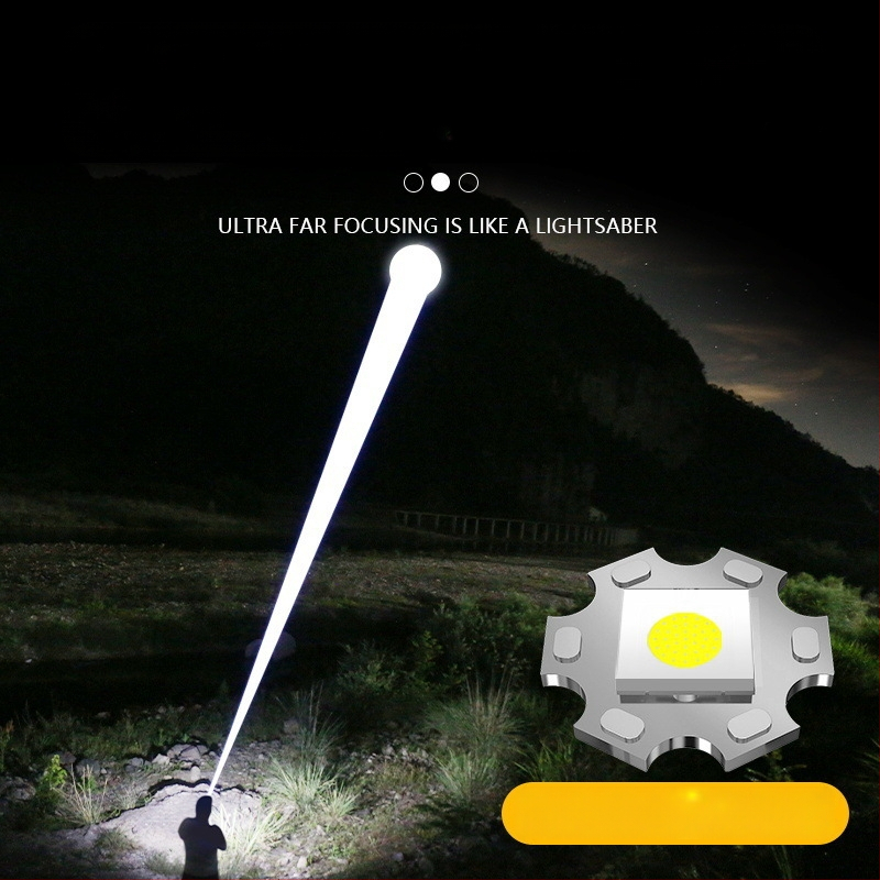 Фенер с ултраяр зум светлина, LED чип Clowicsr, LED тип LED, напрежение ≤36V, алуминиев корпус