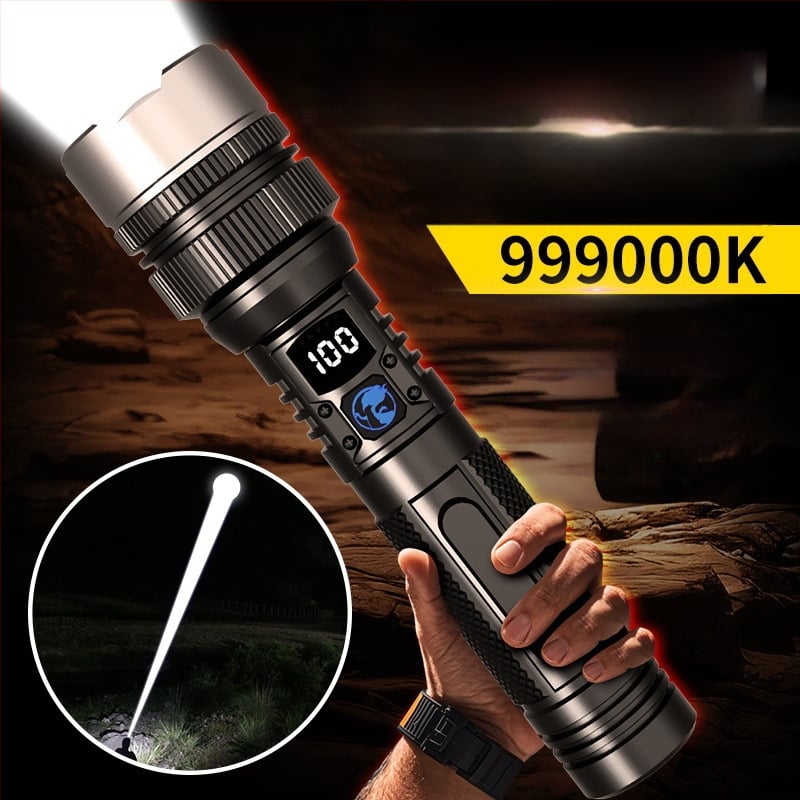 Фенер с ултраяр зум светлина, LED чип Clowicsr, LED тип LED, напрежение ≤36V, алуминиев корпус
