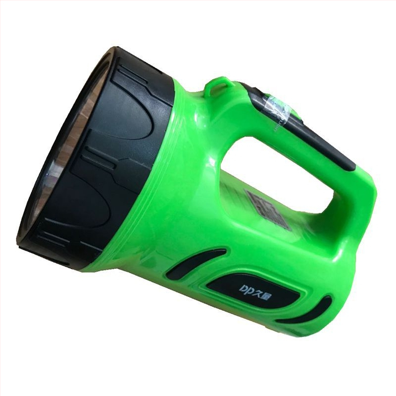 Презареждащ се LED прожектор с 3W LED, батерия 1300 mAh, ръчно задвижване и обхват 50–100 м