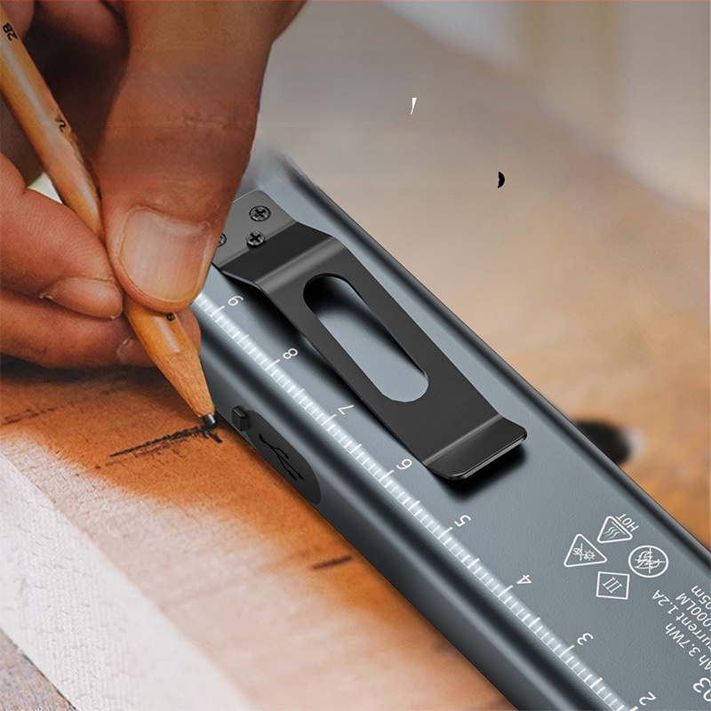 LED фенер от алуминиева сплав, преносима работна лампа, 10W, 1000mAh, соларно зареждане, магнитно закрепване, обхват ≥500m