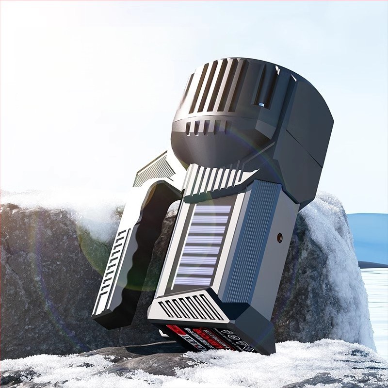 Walson D400 преносим търсещ прожектор LED, алуминиева сплав, капацитет на батерията 2000, 20W, обхват 100–200 м