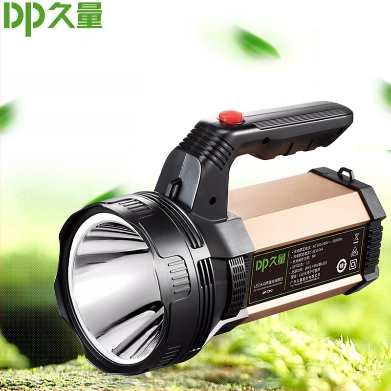 Фенер 7313 с висока яркост, LED, алуминиево тяло, 3600 mAh, 8W, диапазон 100–200 м