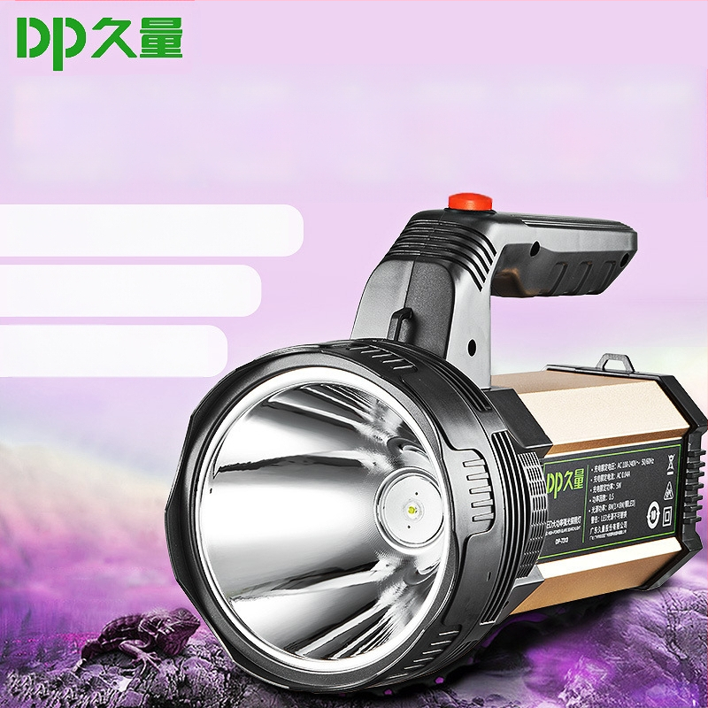 Фенер 7313 с висока яркост, LED, алуминиево тяло, 3600 mAh, 8W, диапазон 100–200 м