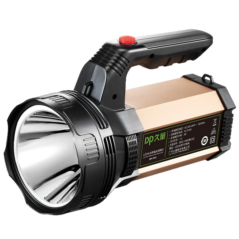 Фенер 7313 с висока яркост, LED, алуминиево тяло, 3600 mAh, 8W, диапазон 100–200 м