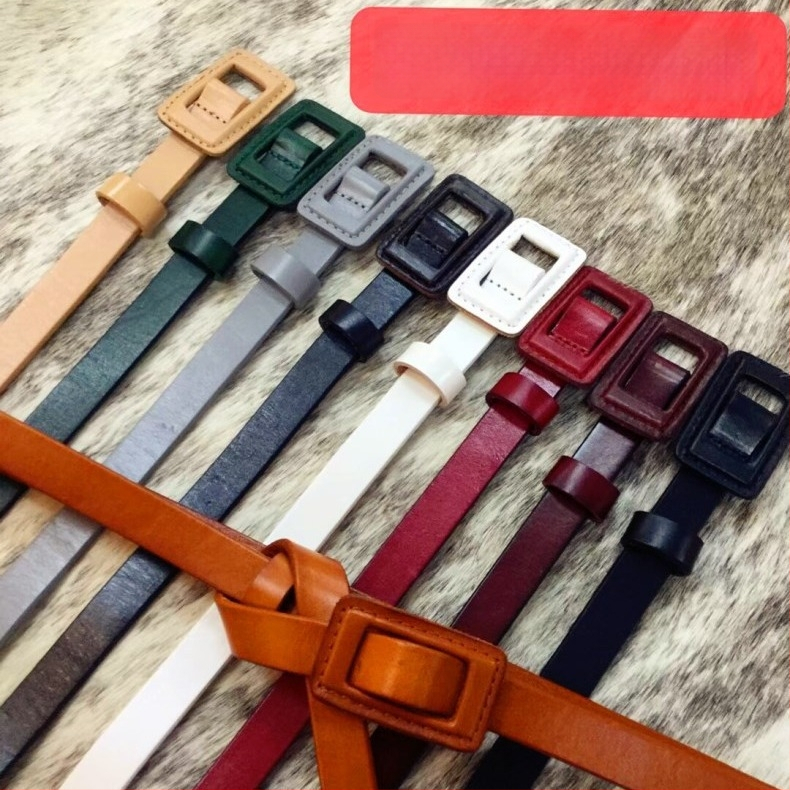 Naiste ehtne nahast vöö: ülemise kihiga veisnahk, nõelaga klõps, taimedelt töödeldud nahk