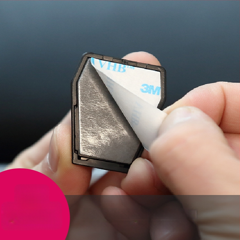 Κλιπ καρτών αυτοκινήτου — πολυχρηστικός κλιπ στερέωσης καρτών, θήκη εισιτηρίων και πιστοποιητικών (ABS, 44×34×16 mm, διαθέσιμη παραμετροποίηση)