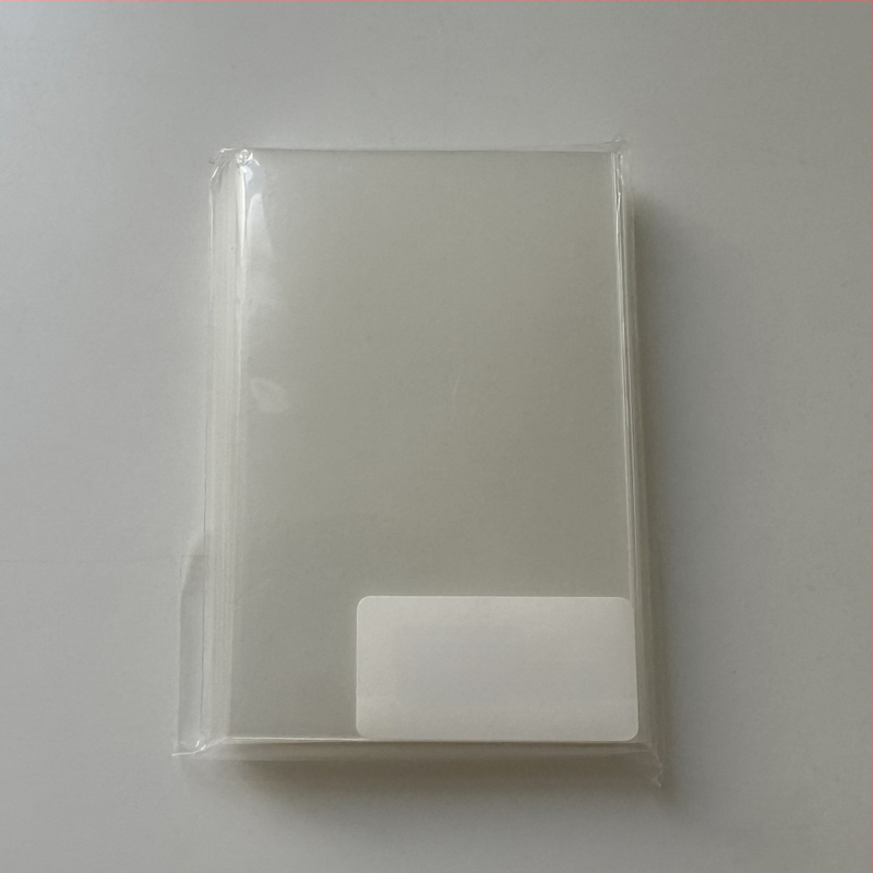 CPP пластмасов картодържател, матов защитен прозрачен филм за съхранение на карти