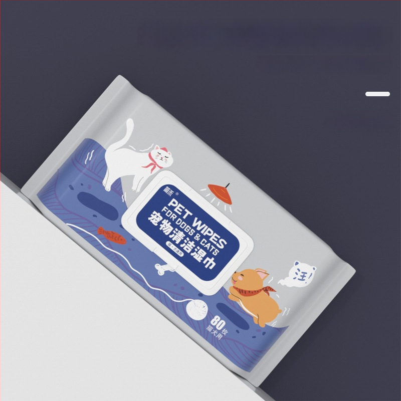 Υγρά μαντηλάκια καθαρισμού γάτας Jianhe, 32 τεμάχια, καθαρισμός σώματος, αυτιών και ματιών, αφαίρεση δακρύων