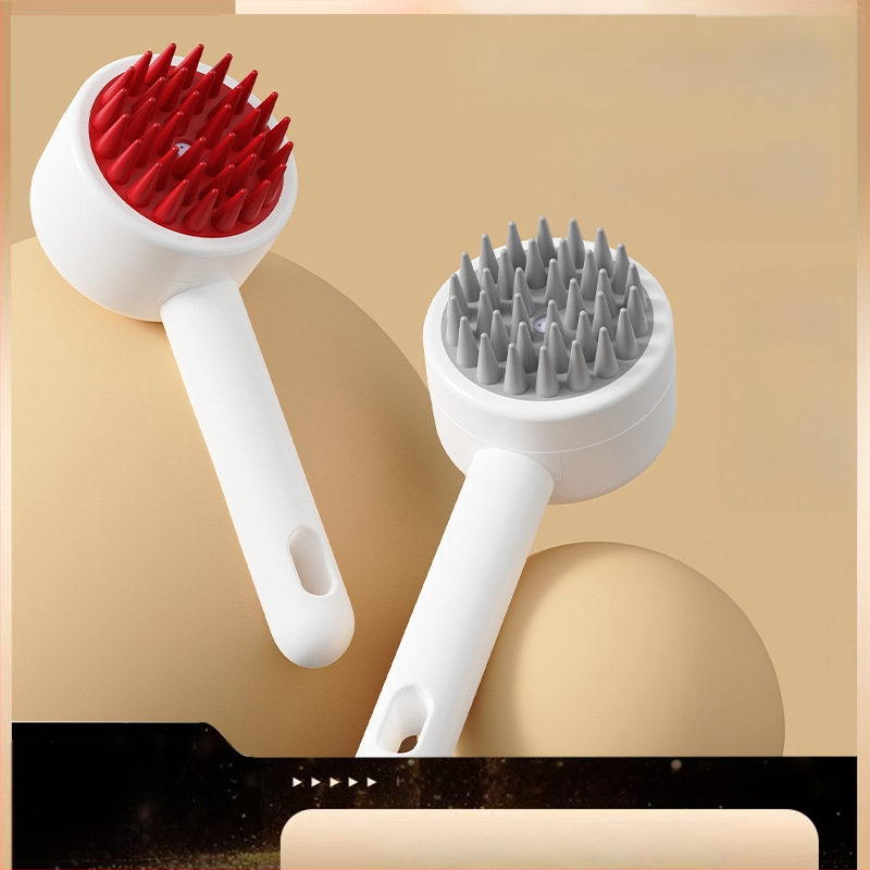 Βούρτσα μπάνιου και μασάζ για γάτες – 2-σε-1 εργαλείο περιποίησης με προσθήκη υγρού για καθαρισμό και αφαίρεση χαλαρών τριχών