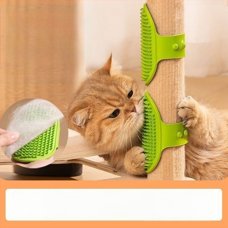 Γάντι-βούρτσα μπάνιου και μασάζ για γάτες, σιλικόνη, σετ 1000 τεμάχια, μη εισαγόμενο