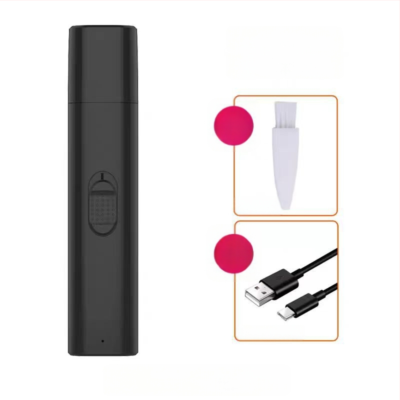 Ηλεκτρικό λίμα νυχιών για γάτες – επαναφορτιζόμενο, σιωπηλό εργαλείο περιποίησης κατοικίδιων