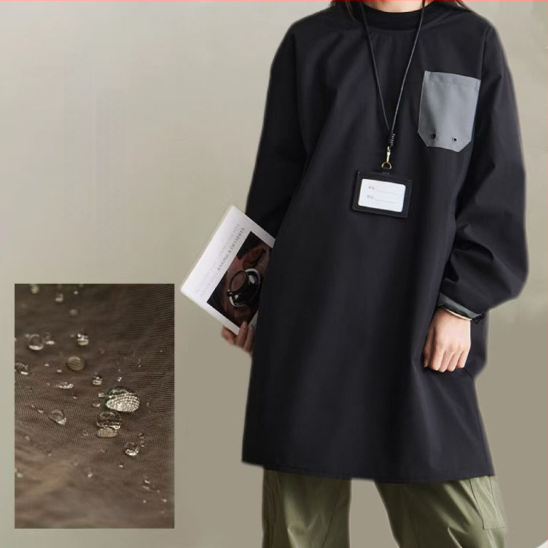 Престилка с ръкави – антизамърсяваща, японски стил, полиестерна материя