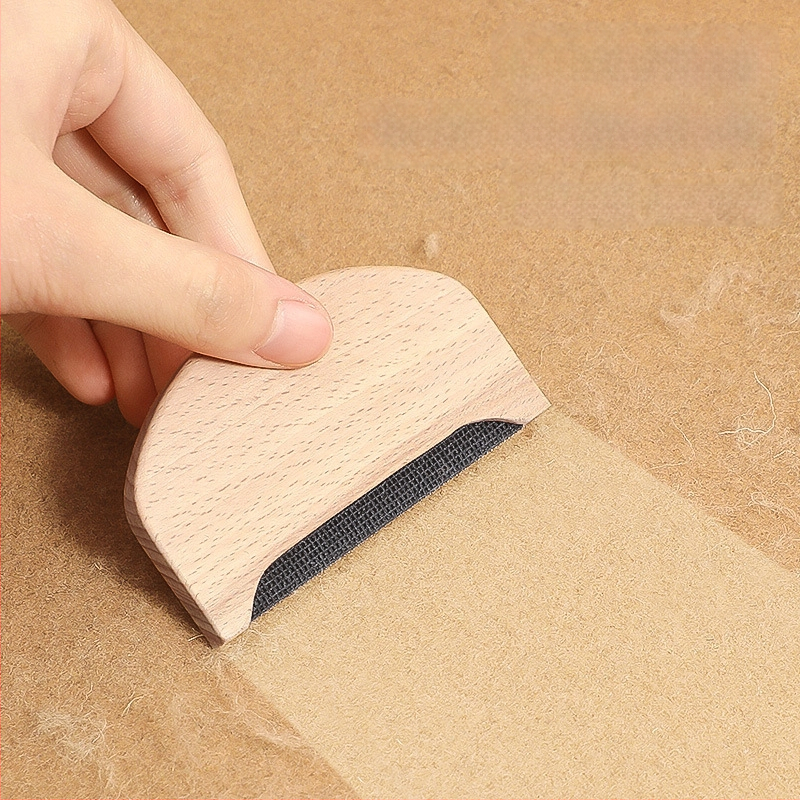 Canting дървен премахвач за власинки от пуловер — валяк за коса, премахване на влакна, модерен стил