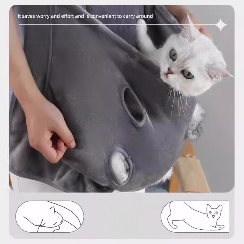 Amoor macska kötény mellkasi zsebbel - a szőröket nem ragadja, karcálló védelem - 200 db/doboz