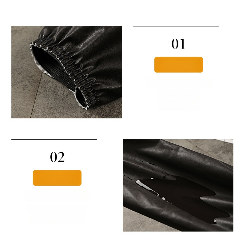 PVC кожени ръкави за водоустойчиви задачи в градината и кухнята — здрави, устойчиви на петна