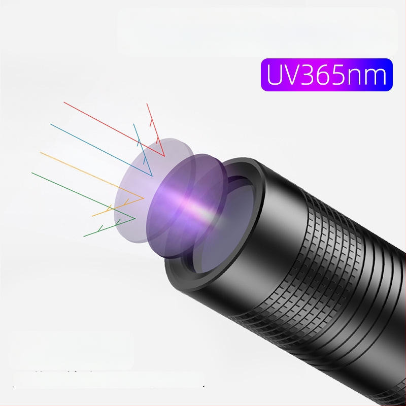 UV365 лампа за маникюр и UV фенер, презареждащ LED, алуминиева сплав, 5W 1200mAh