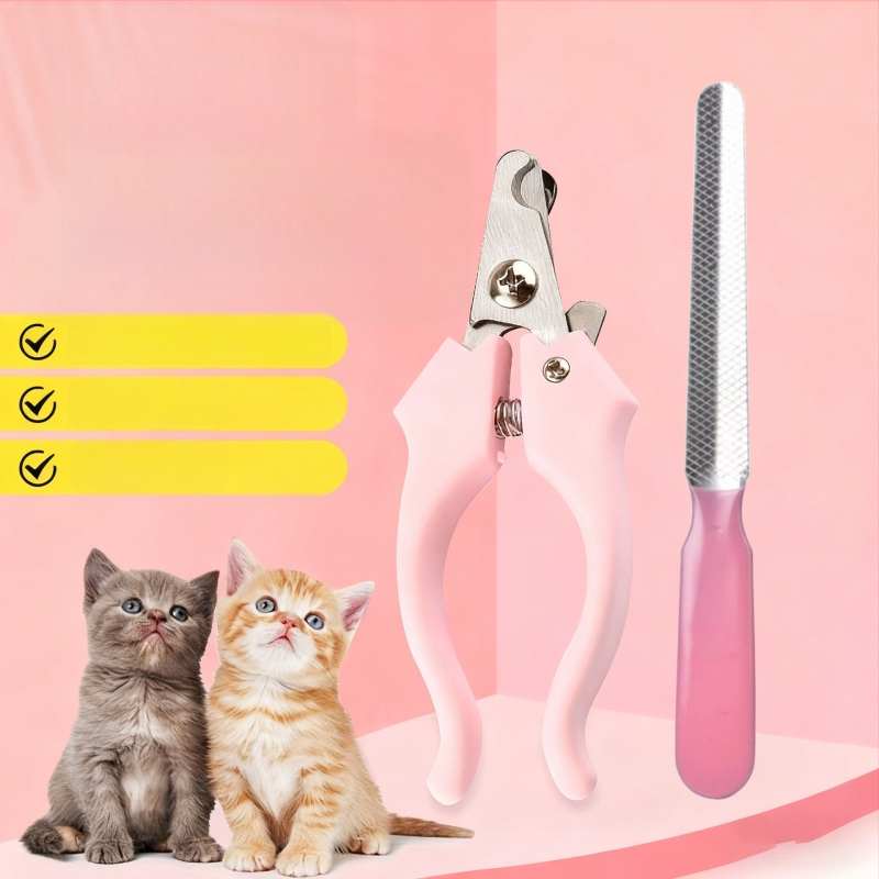 Σετ κόπτων νυχιών κατοικίδιων (γάτες και σκύλοι) — Εξουσιοδοτημένη ιδιωτική μάρκα — Μη εισαγόμενο