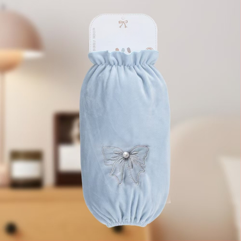 Плюшени ръкави с дебел флийс, корейски стил, принт с карикатура, прахоустойчиви и устойчиви на петна