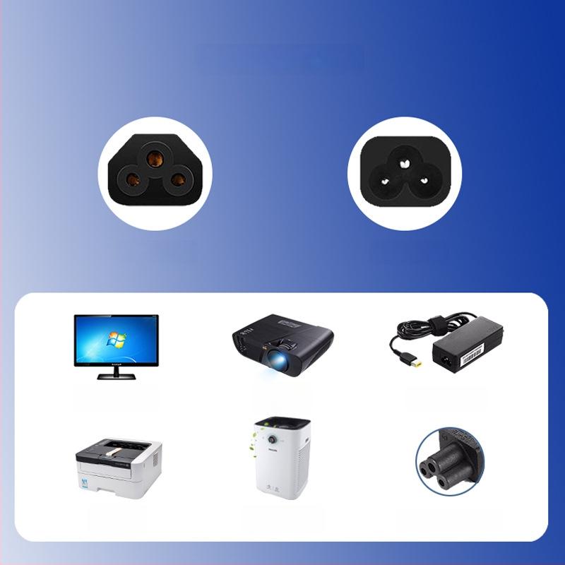 Long Zhengda лаптоп кабел за захранване с британски BS 1363, трижилен, PVC обвивка