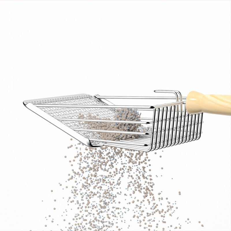 Macskaalomhoz való kanál – fém, macskáknak, Jin Ha márka, importálatlan