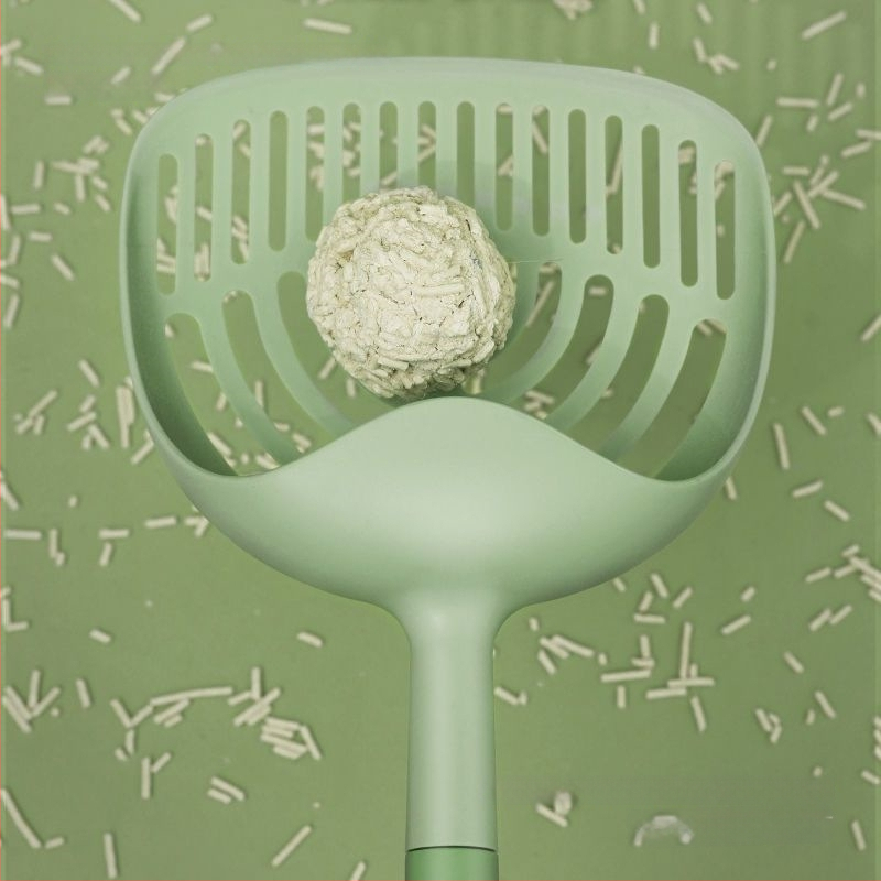 Macskaalomkanál hosszú nyéllel — műanyag, magánmárkás