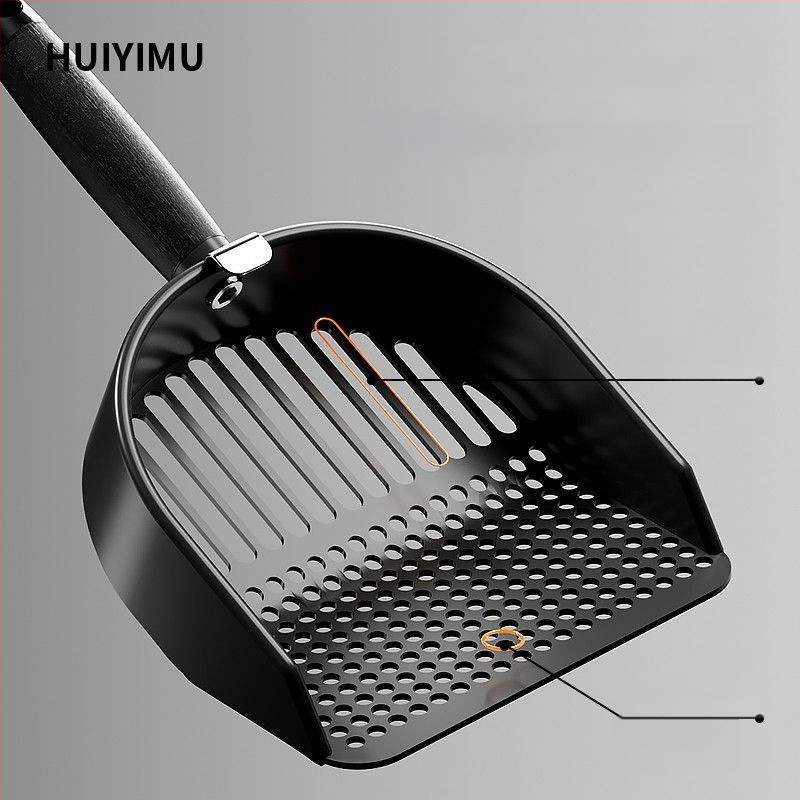 Macskaalmotál lapát, ABS műanyag, kétfunkciós kialakítás, finom lyukú