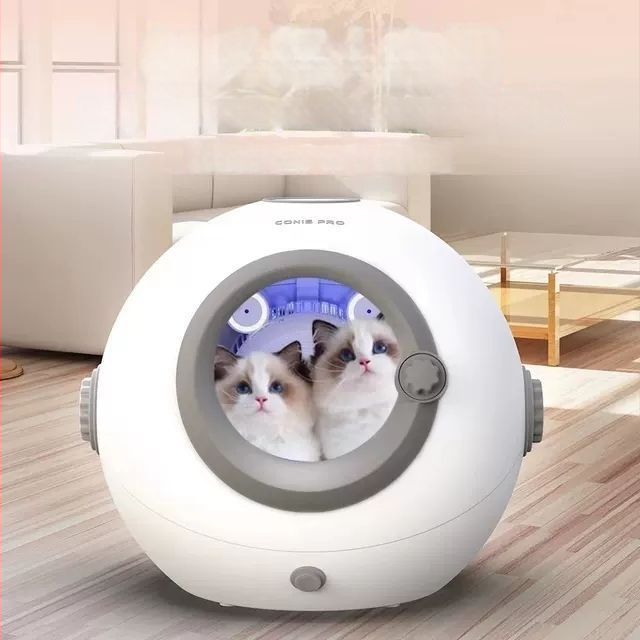 Kaķiem paredzēta žāvēšanas kaste — zem 1000 W, ≤36 V, fiksēta rokas konstrukcija