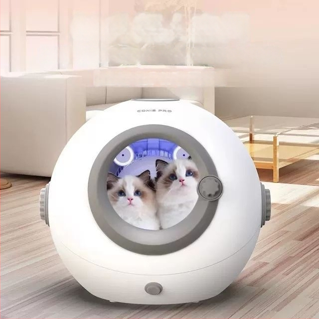 Kaķiem paredzēta žāvēšanas kaste — zem 1000 W, ≤36 V, fiksēta rokas konstrukcija