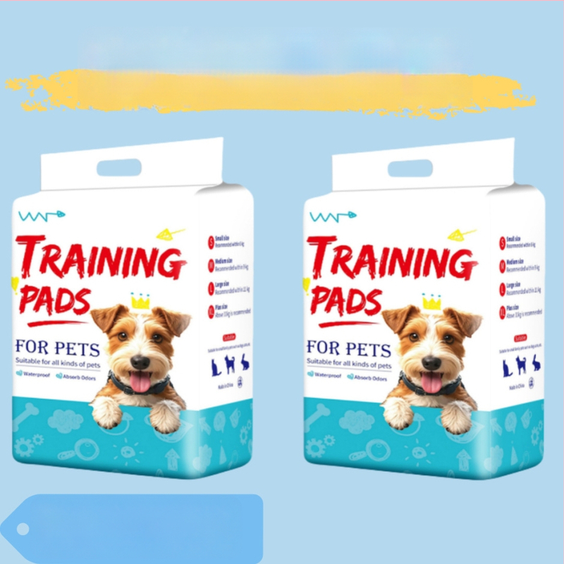 Állat-tréning alátétek kutyáknak és macskáknak, vastagabb nedvszívás és szagtalanítás, anyag: PE-filmből és nem szőtt textilből, csomagolás: 100/50/40/20 db