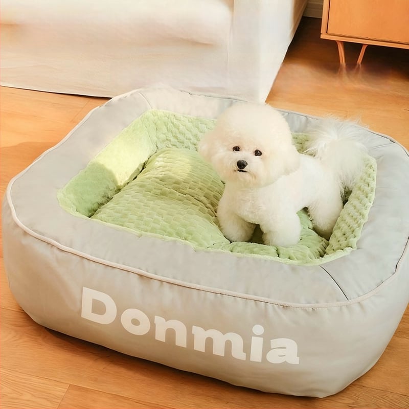 Гнездо за домашни любимци – сваляемо и пранещо се, зимно топло полиестерено легло за кучета и котки